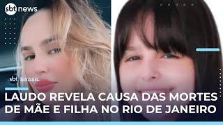 Laudo aponta intoxicação por monóxido de carbono em mortes de mãe e filha no RJ | #SBTBrasil