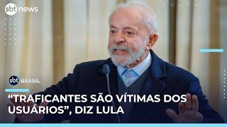 Lula se retrata após declaração polêmica sobre traficantes | #SBTBrasil