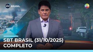 Assista à íntegra do SBT Brasil desta sexta-feira (31/10/2025) | #SBTBrasil