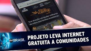 Projeto "Mães da Favela On" leva internet gratuita a 5 mil comunidades | SBT Brasil (24/09/20)