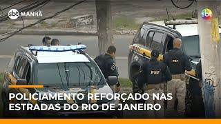 ▶️ SBT Notícias/SBT Manhã | PRF reforça segurança para impedir entrada de armas no RJ