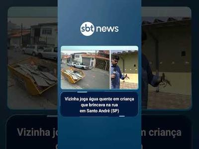 Vizinha joga água quente em criança após reclamação sobre futebol na rua | #AloVoce