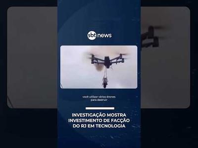 Investigação mostra investimento de facção do RJ em tecnologia | #SBTBrasil
