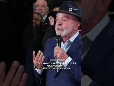 Lula ironiza Seleção após Copa: "Só voltou um jogador"