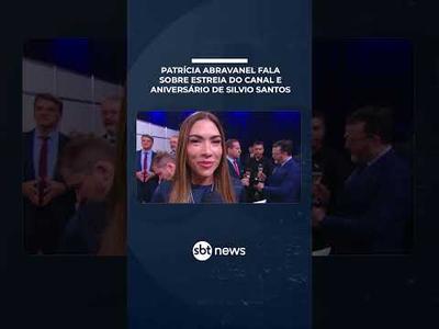 Patrícia Abravanel fala sobre estreia do canal e aniversário de Silvio Santos