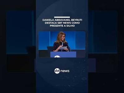 Daniela Abravanel Beyruti destaca SBT News como presente a Silvio