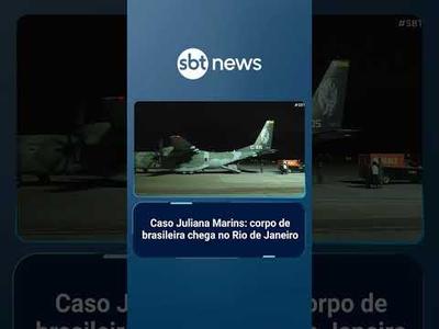 Corpo de brasileira morta em trilha na Indonésia chega no Rio de Janeiro | #SBTBrasil