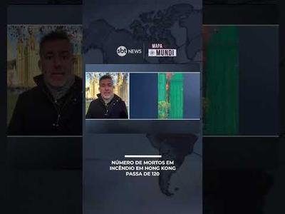 Número de mortos em incêndio em Hong Kong passa de 120; 200 continuam desaparecidos
