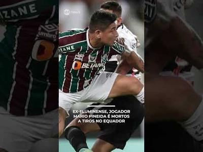 Ex-Fluminense, jogador equatoriano Mario Pineida é morto a tiros no Equador | #SBTNotícias