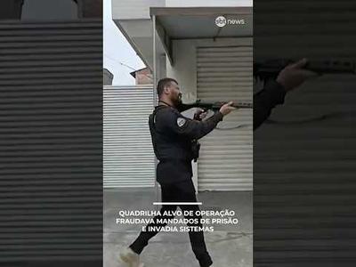 Operação mira quadrilha que fraudava mandados de prisão; bandidos invadiam sistemas | #SBTManhã