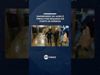 Empresário do agronegócio é preso por esquema milionário de furto de energia | #SBTManhã