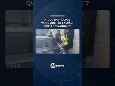 Líder de facção preso atuou em milícia, mas se aliou a organização criminosa | #SBTManhã
