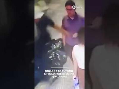 Jogador de futebol é preso suspeito de integrar quadrilha de furtos em Curitiba | #SBTManhã