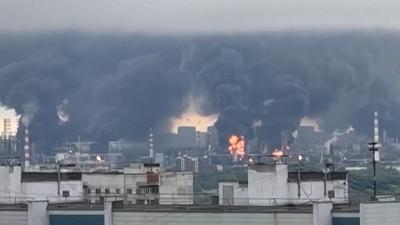 Ataque ucraniano atinge refinaria de petróleo em Moscou