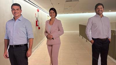 Sem vice, convenção de Flávio aposta em Michelle e Milei