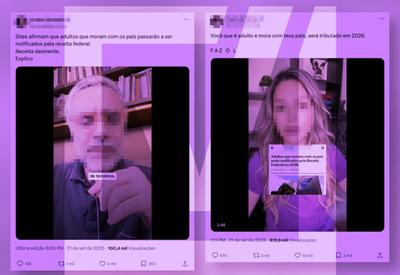 Adultos que moram com os pais não serão notificados pela Receita Federal