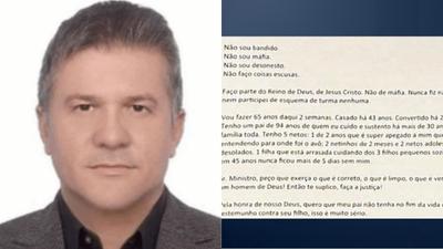 Pai de Vorcaro cita AVC e Deus ao pedir liberdade ao STF