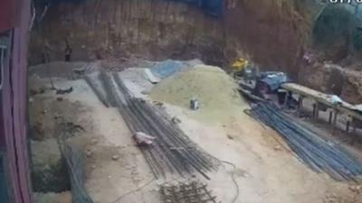 Vídeo mostra deslizamento que matou 4 pessoas em obra no ES