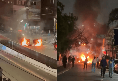 SBT News ao vivo: Manifestação em Paraisópolis interdita avenida e provoca correria
