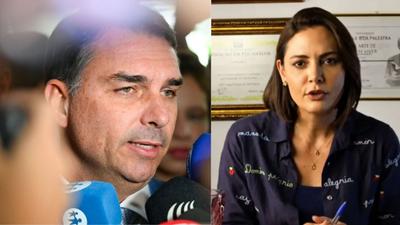 Flávio Bolsonaro minimiza crise com Michelle: página virada