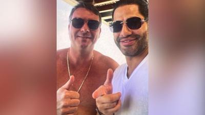 Flávio diz que foto ao lado de "Sicário" foi feita por IA 