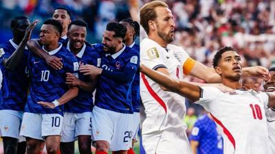 Copa: SBT transmite França e Inglaterra neste sábado (18)