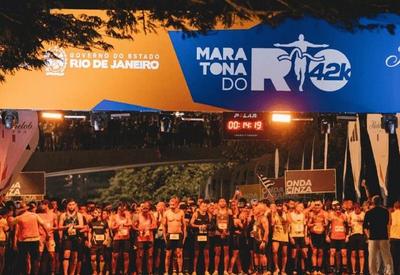 Maratona transforma a cidade do Rio de Janeiro no feriado