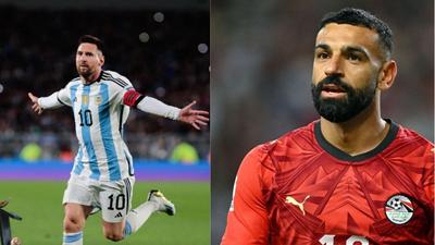 Messi brilha e Argentina vence o Egito de virada