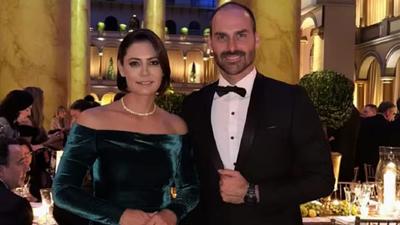 Eduardo Bolsonaro diz que Michelle provou ser "imatura"