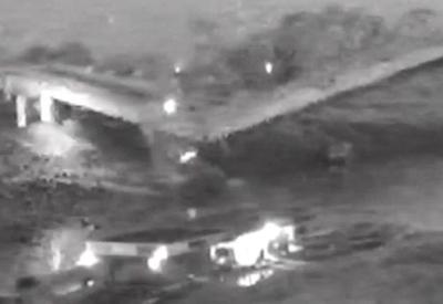 Vídeo mostra desabamento de ponte de R$ 36 milhões no Acre