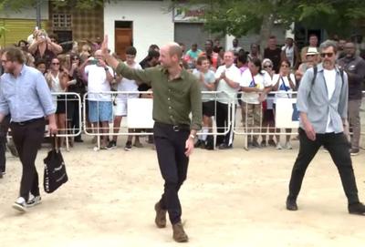 No Rio de Janeiro, príncipe William visita a Ilha de Paquetá