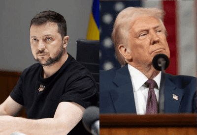 Trump e Zelensky conversam sobre a retomada do envio de armamentos para a Ucrânia 