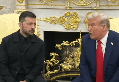 Trump e Zelensky discutem defesa antimísseis e paz