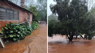Vídeo: Chuva deixa rastro de estragos no interior do RS