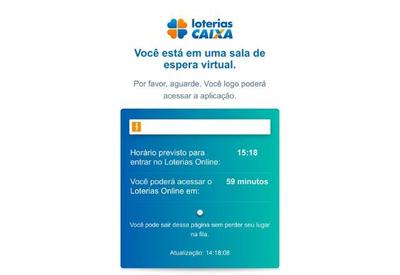 Mega da Virada: site e aplicativo da Loterias Caixa têm fila de espera para apostas