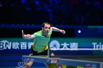 Hugo Calderano é vice no WTT da Eslovênia 