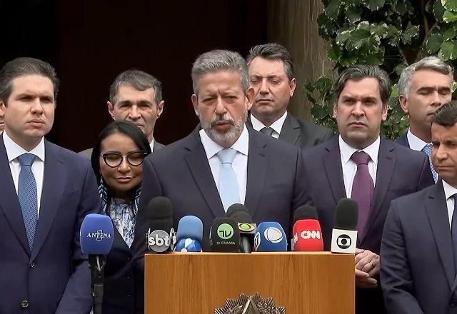 Lira anuncia apoio à candidatura de Hugo Motta para presidência da Câmara dos Deputados