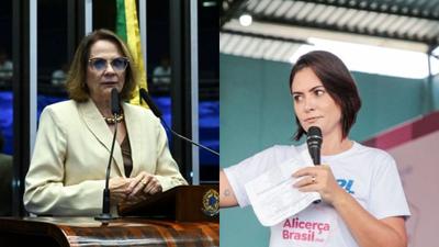 Damares: Michelle faltou para fazer comida a Bolsonaro