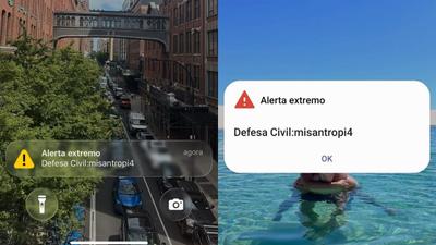 Governo aciona PF sobre alerta em celulares