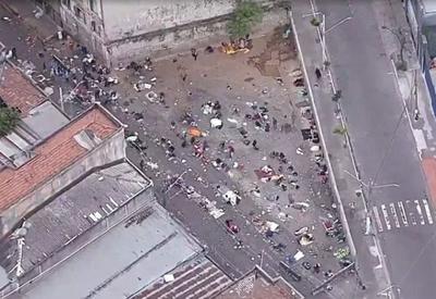 Prefeitura de SP cria muro na Cracolândia e provoca debate sobre direitos humanos