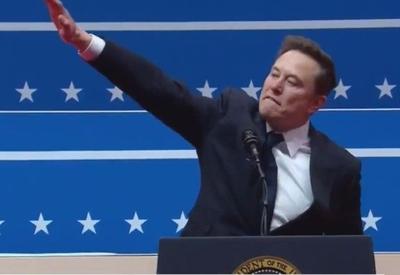 Gesto de Musk em evento da posse de Trump é comparado a saudação nazista