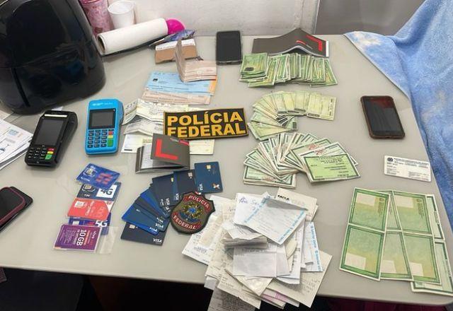 PF faz operação contra fraudes em contas bancárias da Caixa no interior de SP