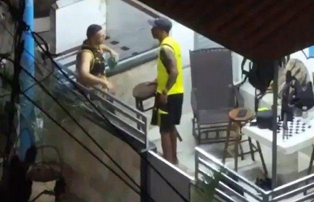 Exclusivo: policial militar é flagrado conversando com chefe de facção no Rio