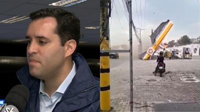 Após vendaval, prefeito do Rio orienta evitar deslocamentos