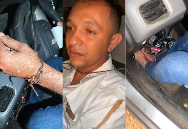 Candidato a vereador achado amarrado com arame farpado forjou sequestro, diz PF