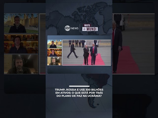 Plano de paz de Trump mira 300 bilhões de ativos russos congelados
