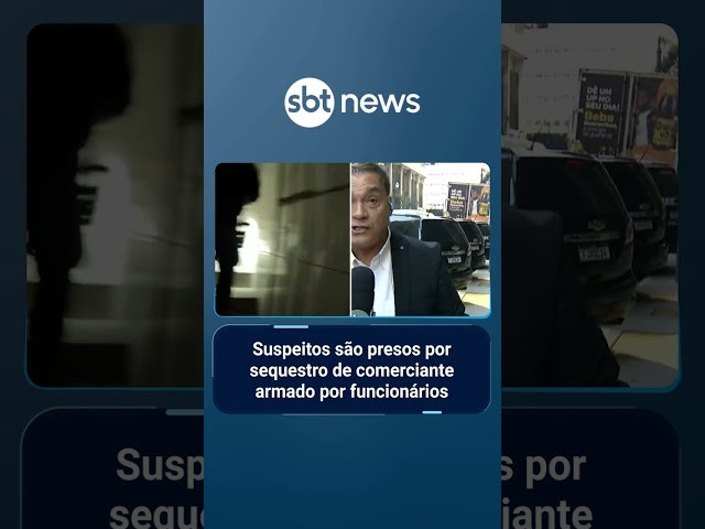 Suspeitos são presos por sequestro de comerciante armado por funcionários em SP | #PrimeiroImpacto