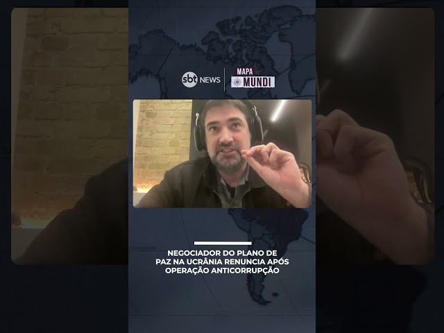 Negociador do plano de paz na Ucrânia renuncia após buscas por corrupção