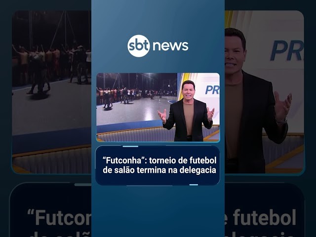 “Futconha”: torneio de futebol de salão termina na delegacia
