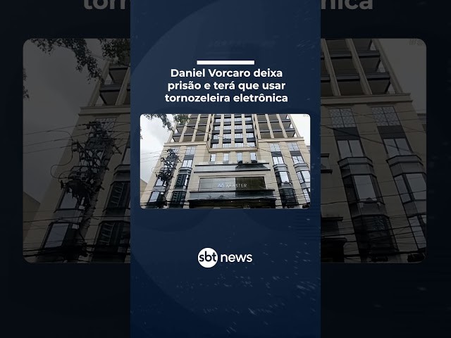 Dono do Banco Master, Daniel Vorcaro deixa prisão e vai usar tornozeleira eletrônica | #SBTBrasil